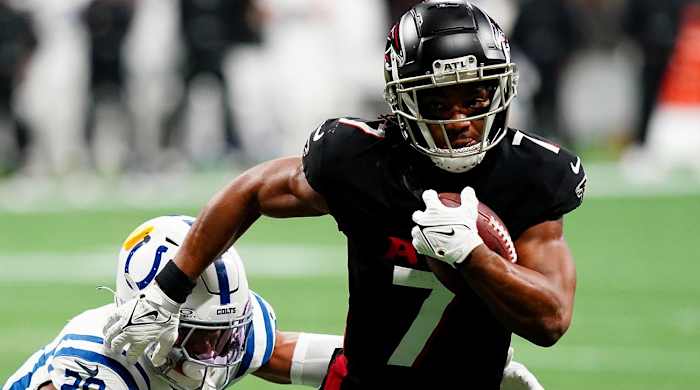 Atlanta Falcons running back Bijan Robinson